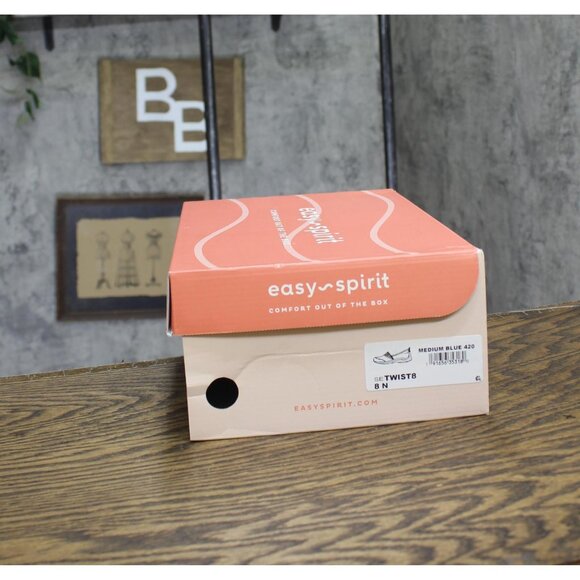 NWT Easy Spirit Womens Twist Slip On Sneaker SETWIST8 Medium Blue 8N - Picture 7 of 8
